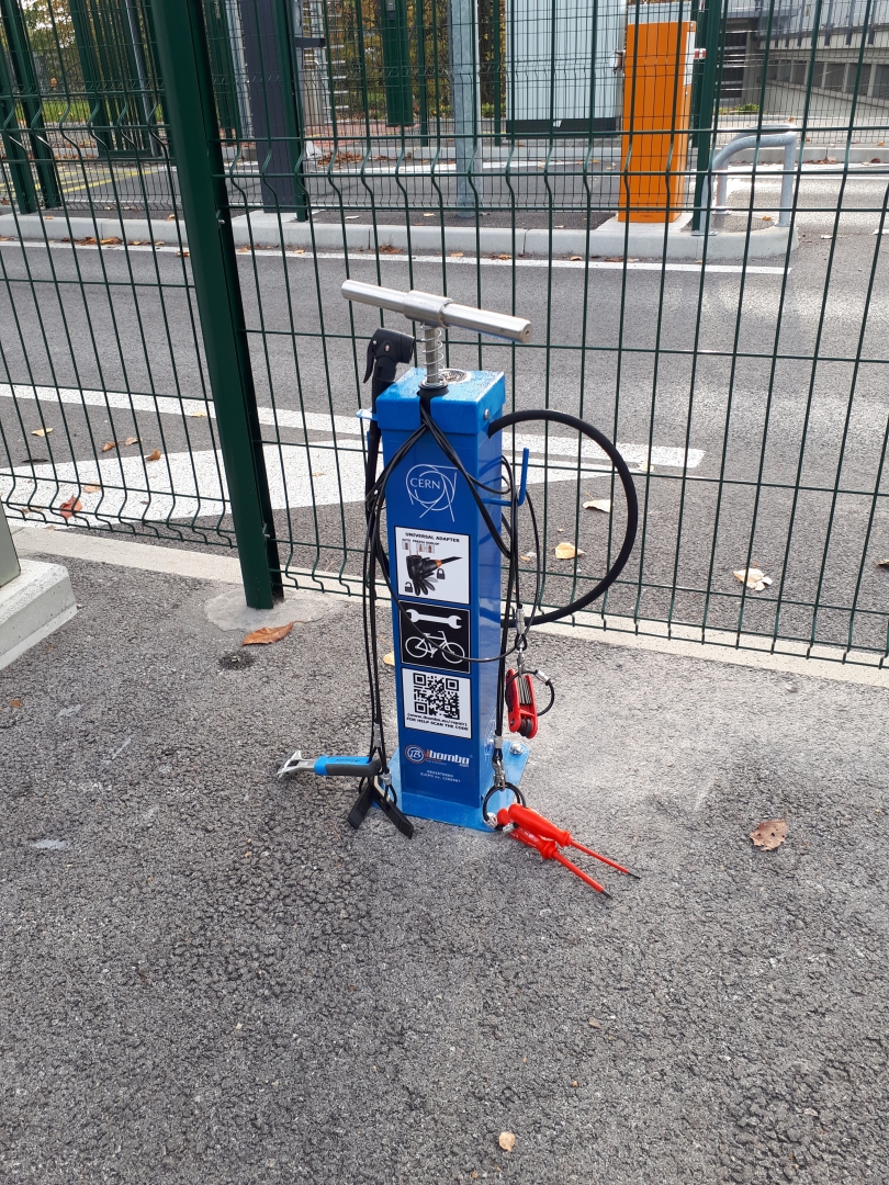 Green mobility equipment at CERN