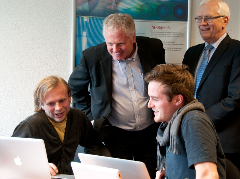 Students screen CERN technologies