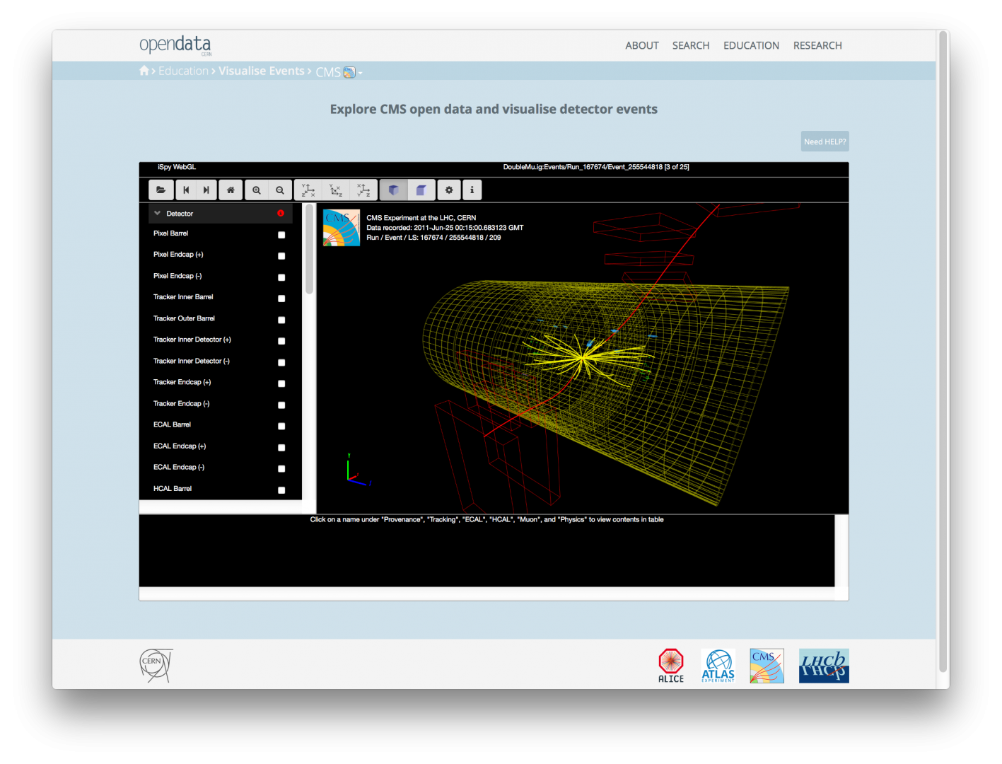 CMS releases new batch of LHC open data