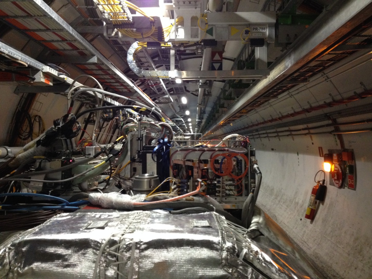 Smallest LHC experiment has cosmic outing