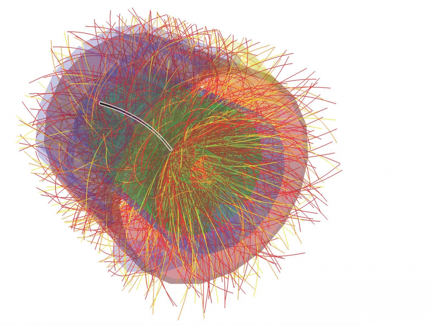 Measuring the heaviest anti-nucleus observed so far