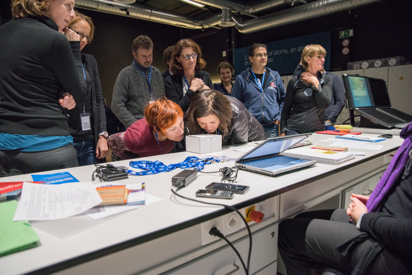 Training course for eighteen teachers at CERN