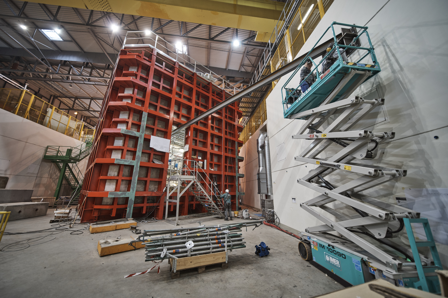 Groundbreaking for an international neutrino experiment