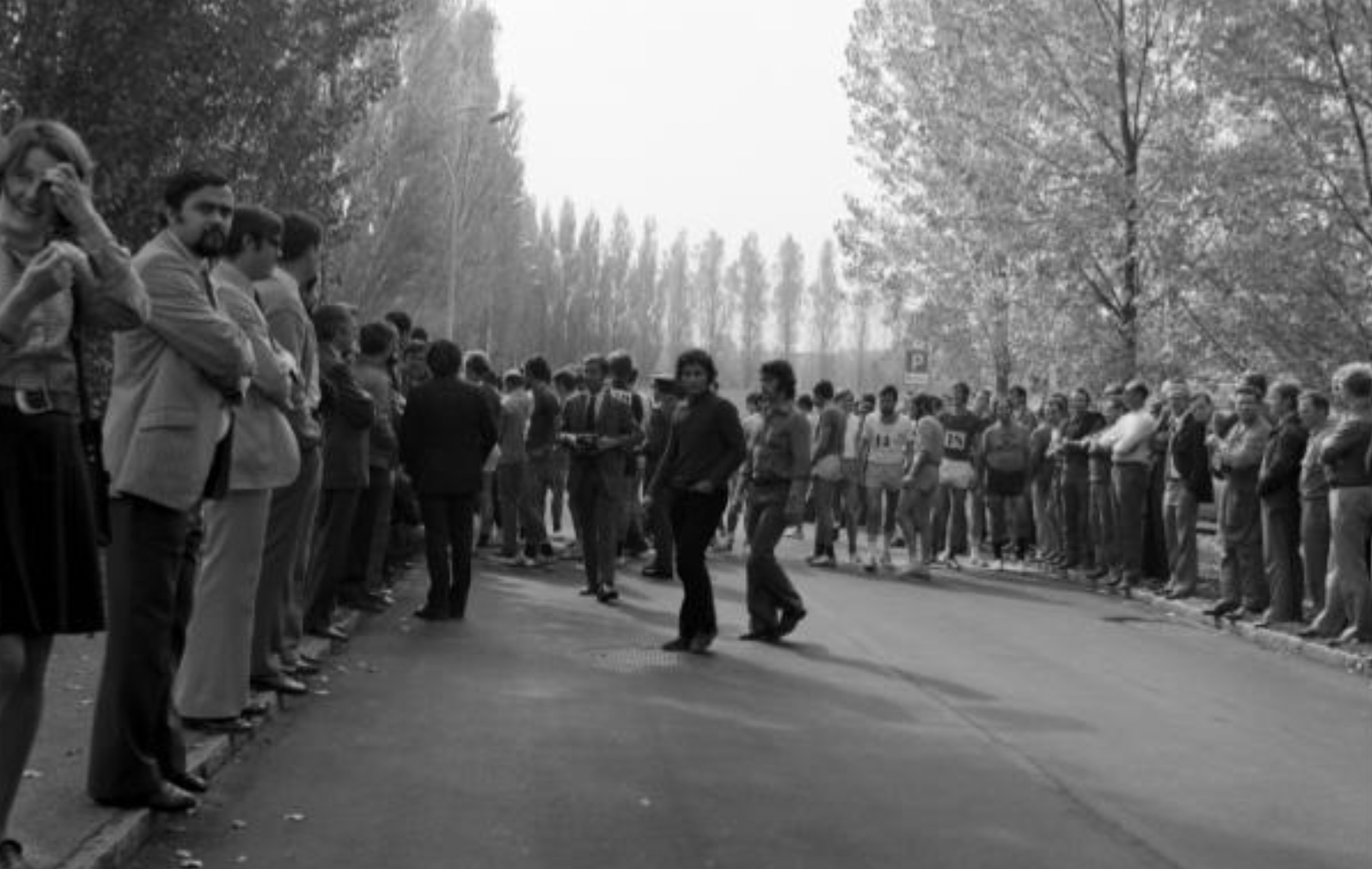First CERN relay race