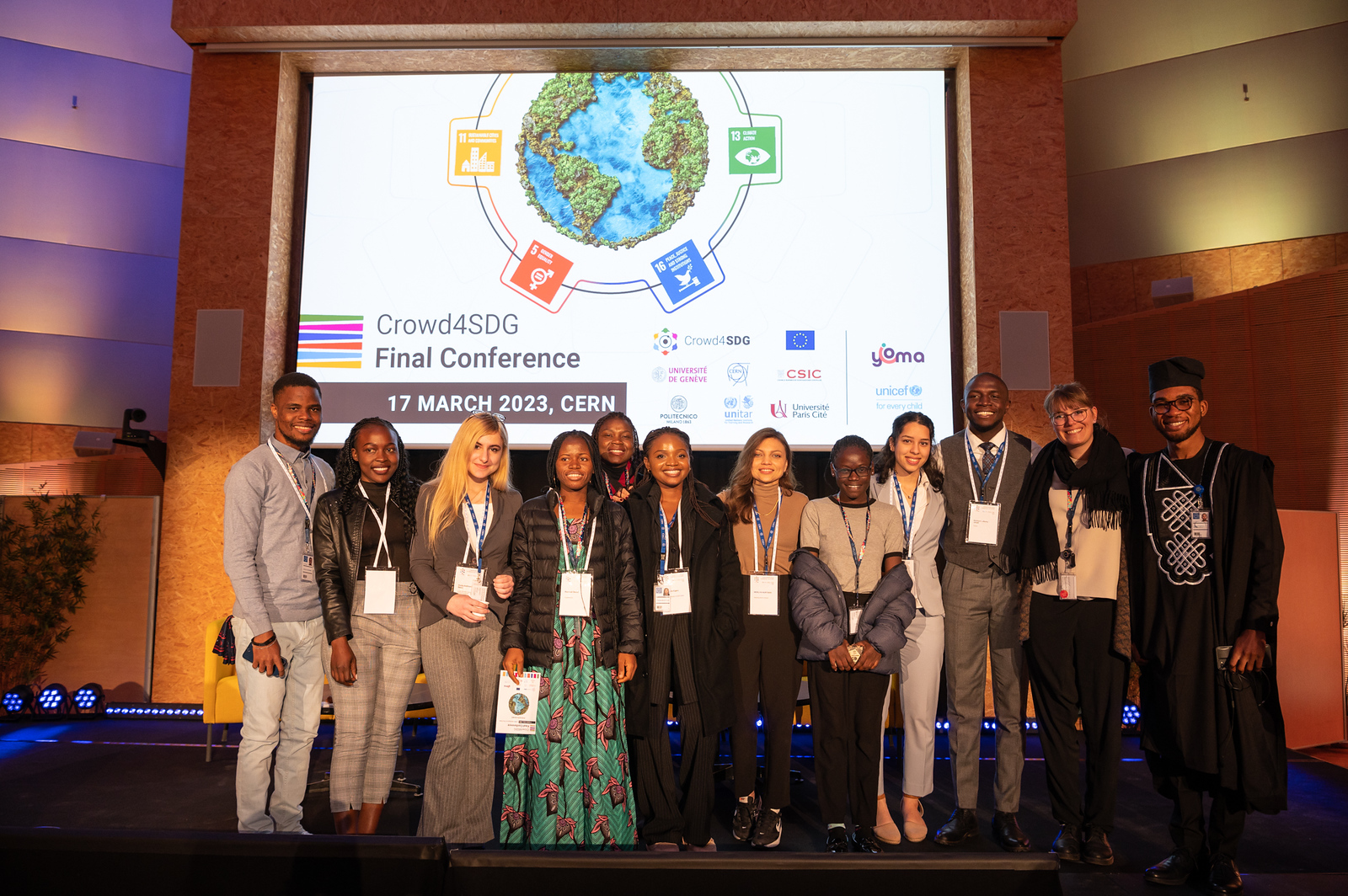 Finalists of the Crowd4SDG Conference