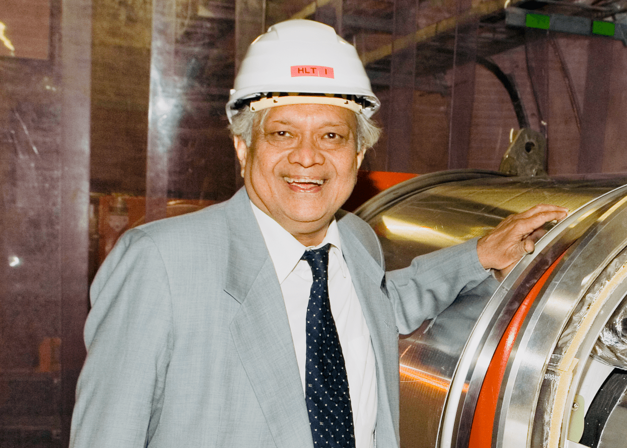 Bikash Sinha at CERN