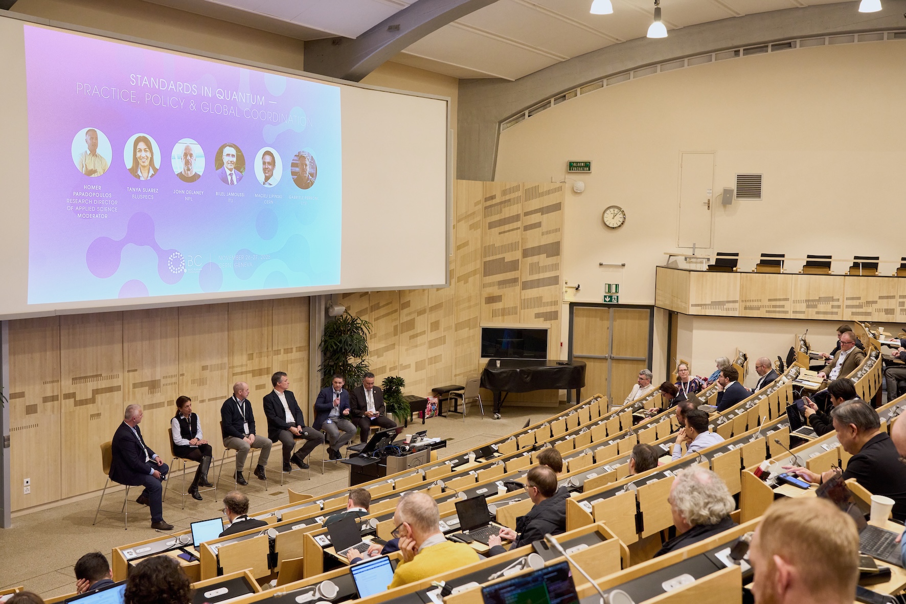 Conference in the CERN Main Auditorium