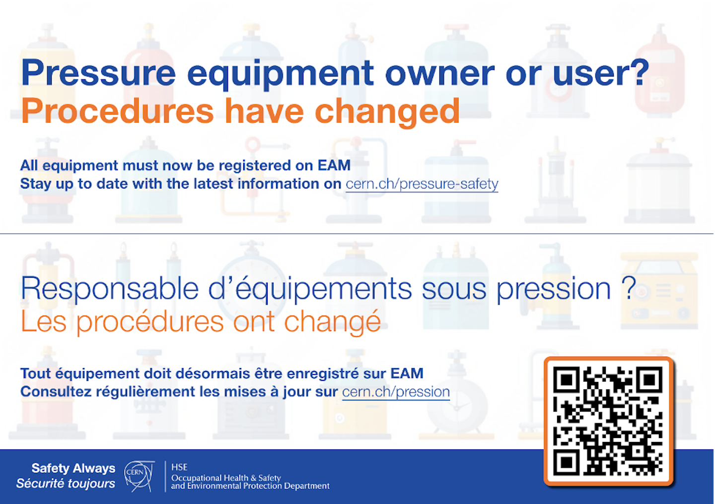 Poster pressure equipment owner