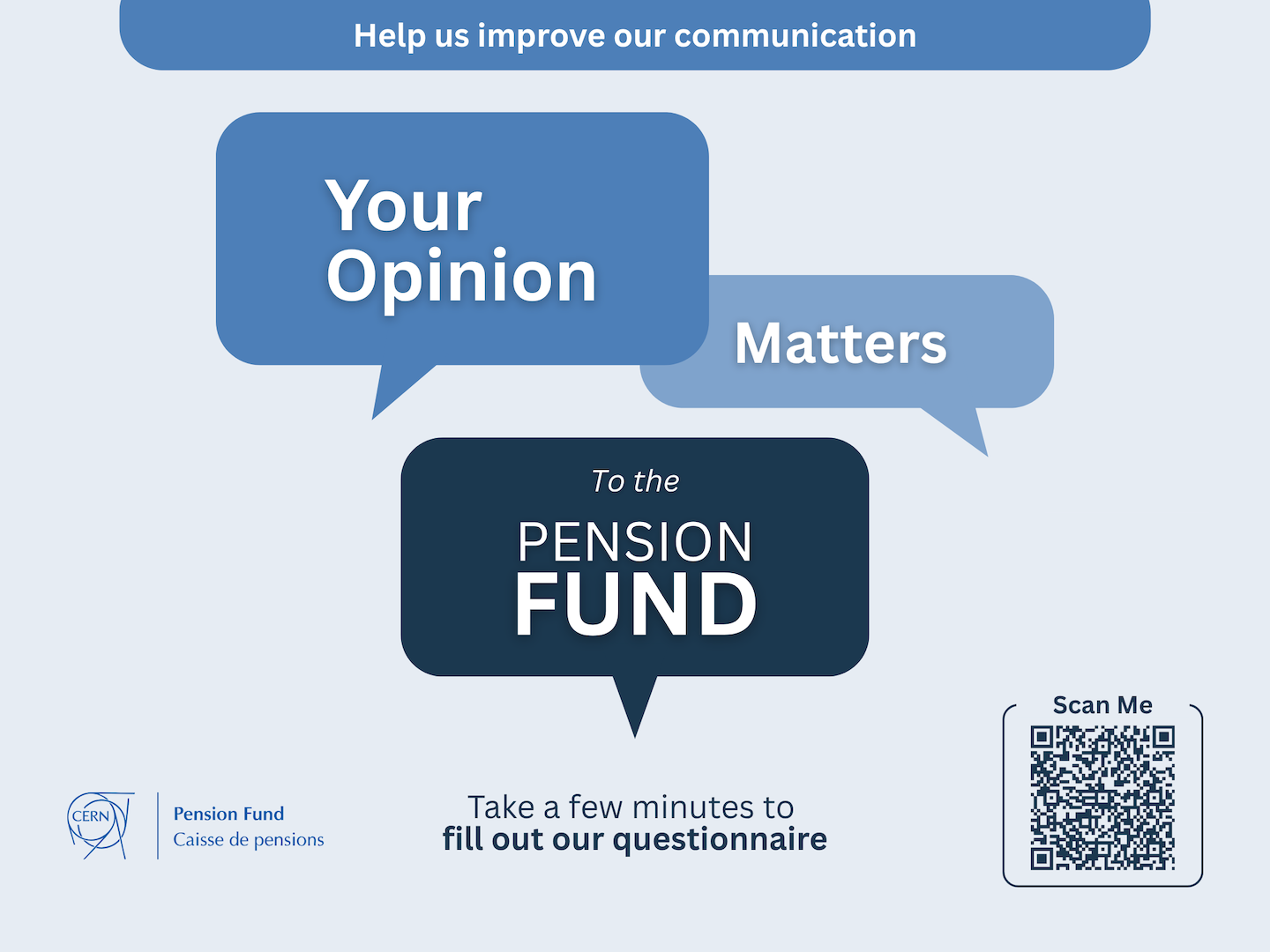 Poster survey Pension Fund