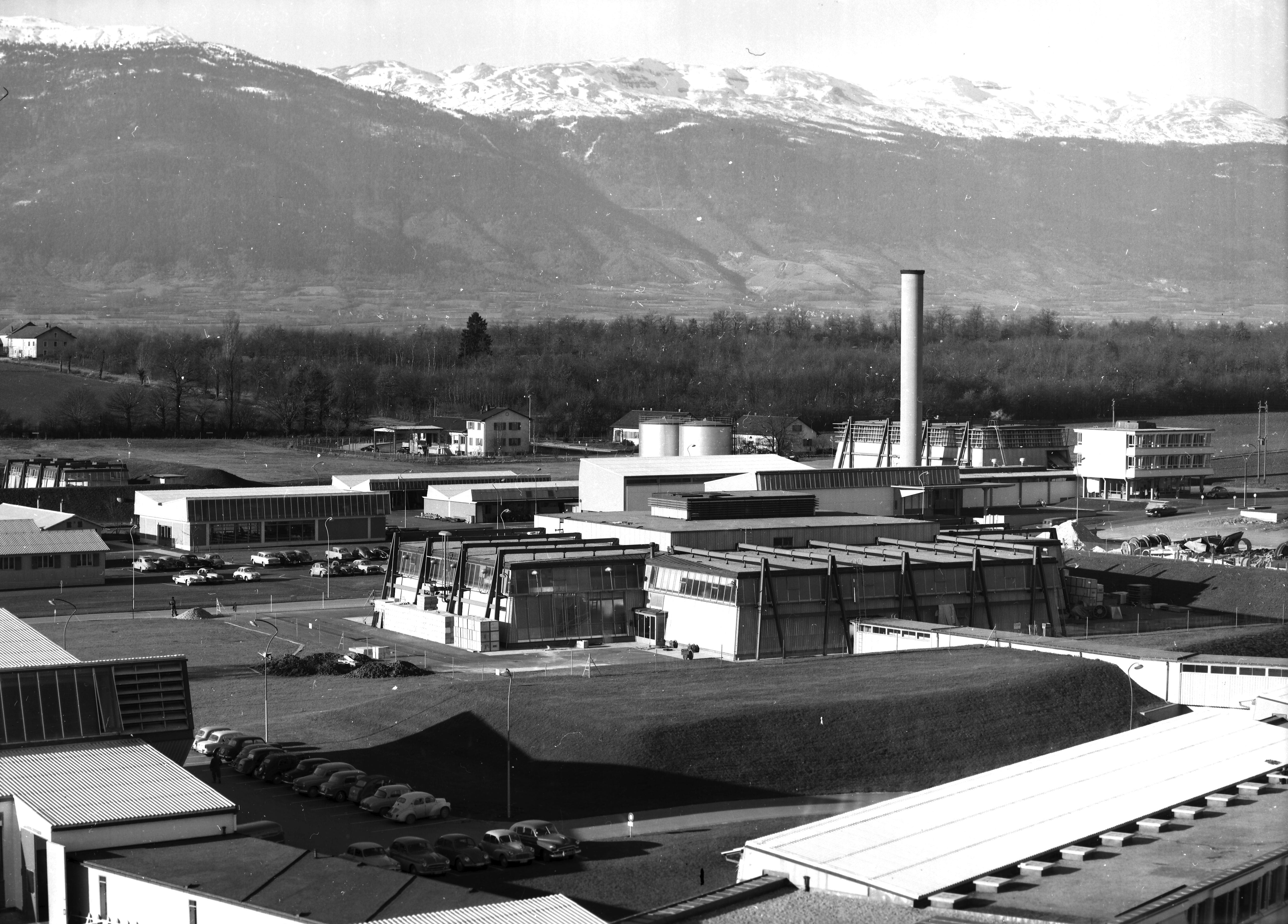 SC buidling from outside in 1958