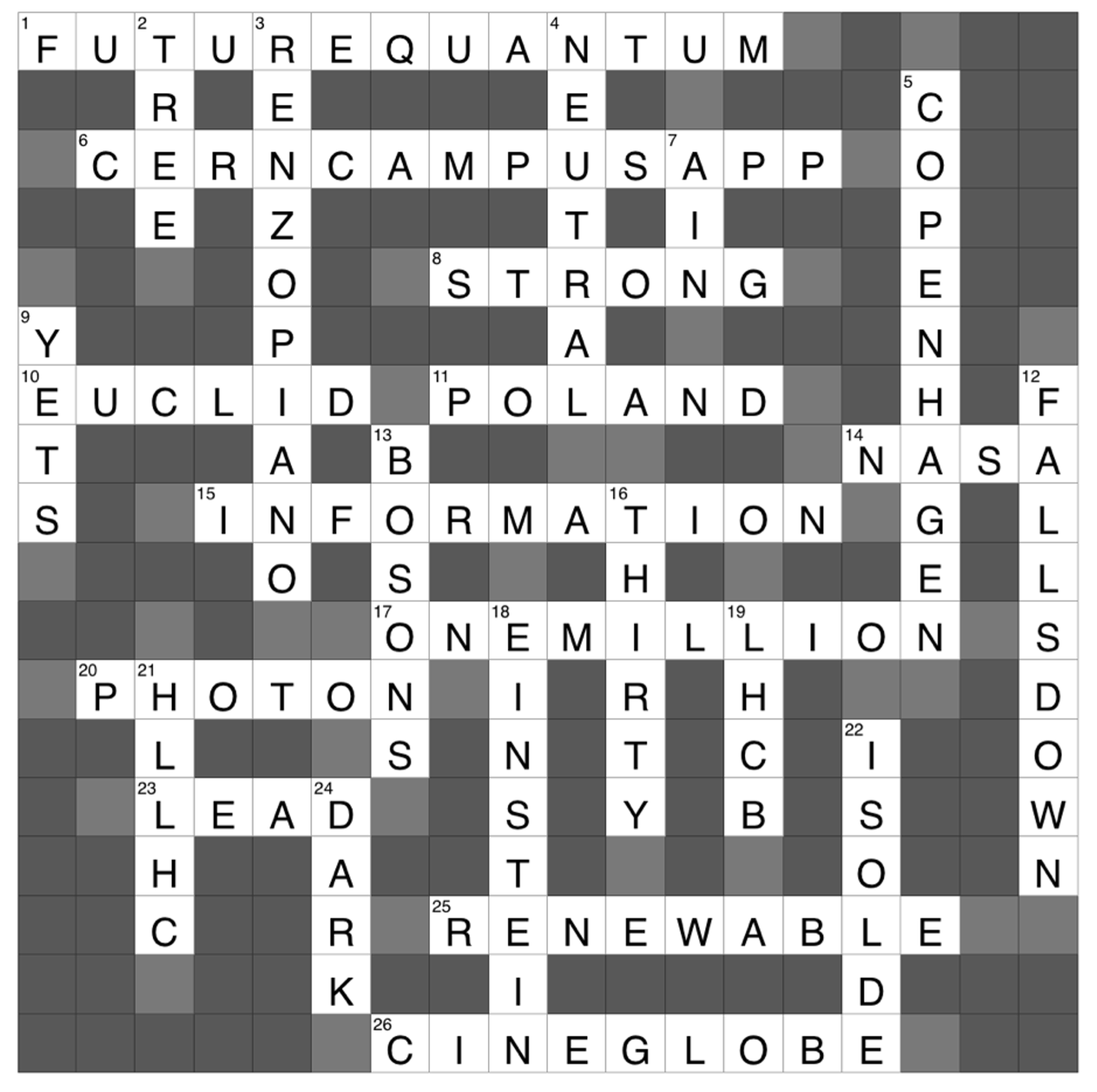 crossword solutions